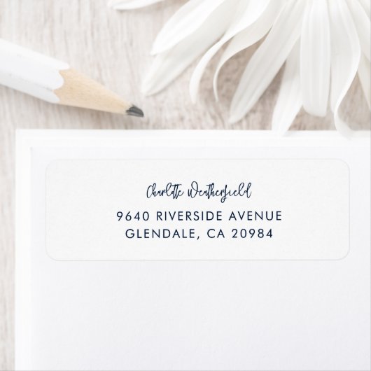 Minimalistisches Skript Persönliche Rücksendeadres (Insitu)