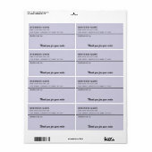 Minimalistisches Skript vielen Dank für das Mailin (Vorne)