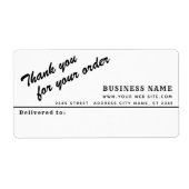 Minimalistisches Skript vielen Dank für das Mailin (Vorne)