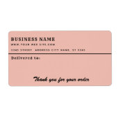 Minimalistisches Skript vielen Dank für das Mailin (Vorne)