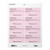 Minimalistisches Skript vielen Dank für das Mailin (Vorne)