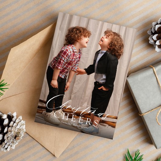 Minimalistisches Skript Weihnachten Chef 1 Foto