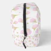 Minimalistisches Soft-Pastell-Rosa-Initial Waschbeutel (Rechts)