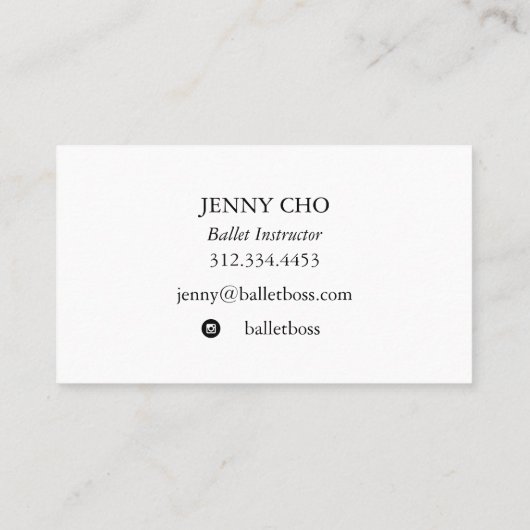 Minimalistisches, sonnengelbes Gemälde mit Textur Visitenkarte (Rückseite)