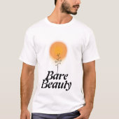 Minimalistisches Sonnenlicht T-Shirt (Vorderseite)