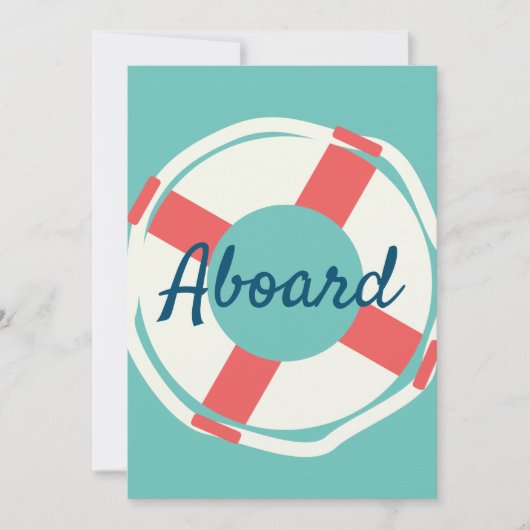 Minimalistisches Sparen Einladung (Vorderseite)