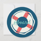 Minimalistisches Sparen Einladung (Vorderseite)