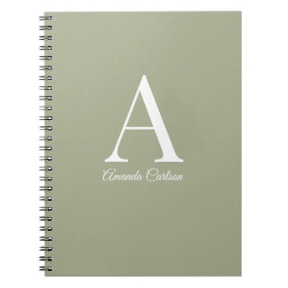 Minimalistisches SpiralNotebook Notizblock