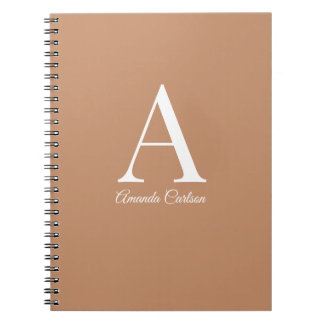 Minimalistisches SpiralNotebook Notizblock