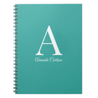 Minimalistisches SpiralNotebook Notizblock