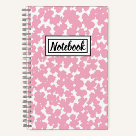 Minimalistisches Spiralnotizbuch und Tagebuch für Notizblock