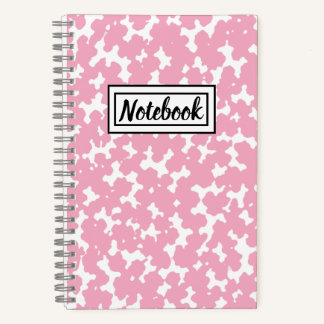 Minimalistisches Spiralnotizbuch und Tagebuch für Notizblock