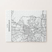 Minimalistisches St. Petersburg Puzzle (Horizontal)