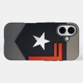 Minimalistisches Symbol iPhone Case - Allgemeines  (Rückseite (Horizontal))