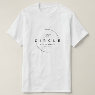 Minimalistisches The Circle Design Studio Logo - M T-Shirt