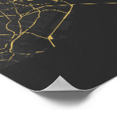 Minimalistisches Tokyo City Poster (Ecke)