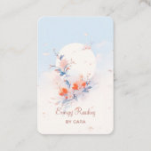 Minimalistisches, traditionelles Chinesisch Visitenkarte (Vorderseite)