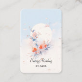 Minimalistisches, traditionelles Chinesisch Visitenkarte (Vorderseite)