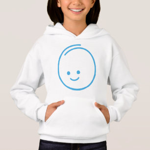 Minimalistisches Traurigkeitszeichen Hoodie