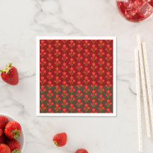 Minimalistisches Trio roter Blumen Design