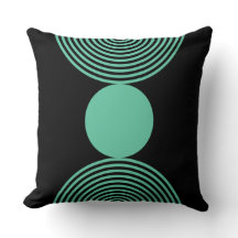 Minimalistisches türkisfarbenes Muster