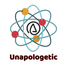 Minimalistisches unapologetisches Atheist-Symbol