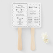 Minimalistisches und einfaches Grenzprogramm Fächer (Vorne und Hinten)