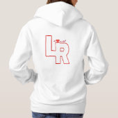 Minimalistisches und elegantes Design Hoodie (Rückseite)