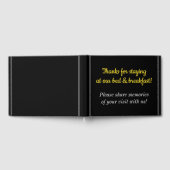 Minimalistisches und gedämpftes B&B-Gästebuch Gästebuch (Voll)