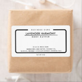 Minimalistisches und modernes Schwarz-weiße (Insitu)