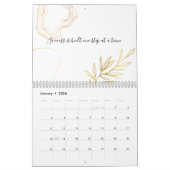 Minimalistisches und stilvolles holografisches Des Kalender (Jan 2026)