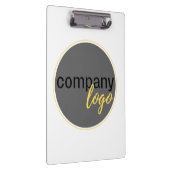 MINIMALISTISCHES UNTERNEHMEN EIGENE LOGO-MARKENWEI KLEMMBRETT (Rechts)