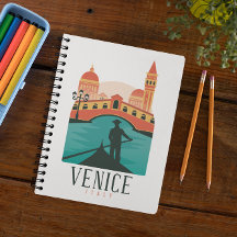 Minimalistisches Venedig Italien Vintage Reise Gon