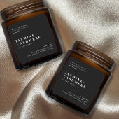 Minimalistisches Verpacken, einfaches Kosmetik-Eti Quadratischer Aufkleber