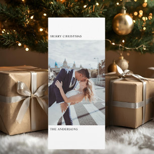 "Minimalistisches Vertikales Weihnachtsgeschenk Fo