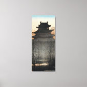 Minimalistisches Vintages Japanisch Hiroaki Takaha Leinwanddruck (Vorderseite)
