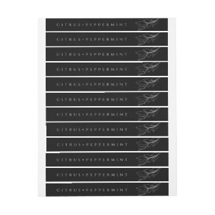 Minimalistisches Vintages Siegel Tamer-Proof-Label