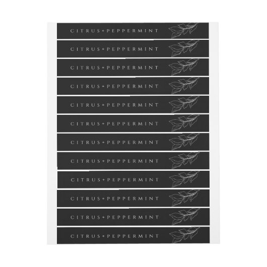 Minimalistisches Vintages Siegel Tamer-Proof-Label (Bogen)