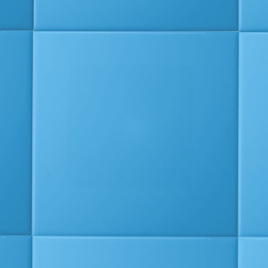 Minimalistisches Vollfarbenschmetterling Blau Fliese