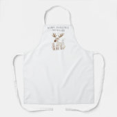 Minimalistisches Wasserfarben Schürze (Vorderseite)