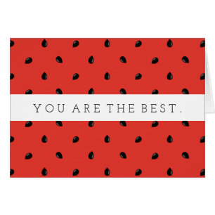 Minimalistisches Wassermelone-Samen-Muster