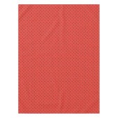 Minimalistisches Wassermelone-Samen-Muster Tischdecke (Vorderseite)