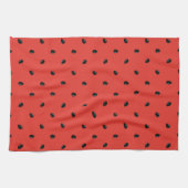 Minimalistisches Wassermelonenmuster Handtuch (Horizontal)