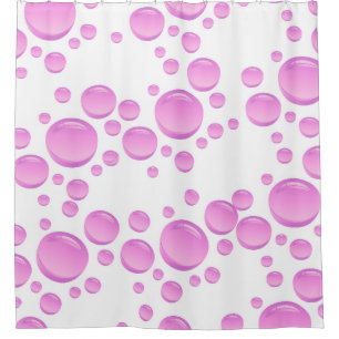 Minimalistisches Wassertropfen-Badezimmer-Dekor Duschvorhang