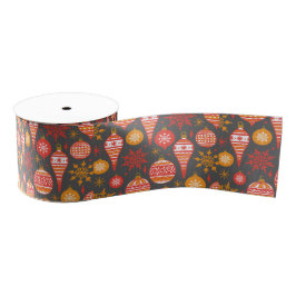 Minimalistisches Weihnachts-Ästhetik-Muster - Feie Ripsband
