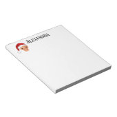 Minimalistisches Weihnachts-Themed Personal Zuhaus Notizblock (angewinkelt)