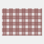 Minimalistisches Weihnachtsfest Geschenkpapier Set (Vorderseite 3)