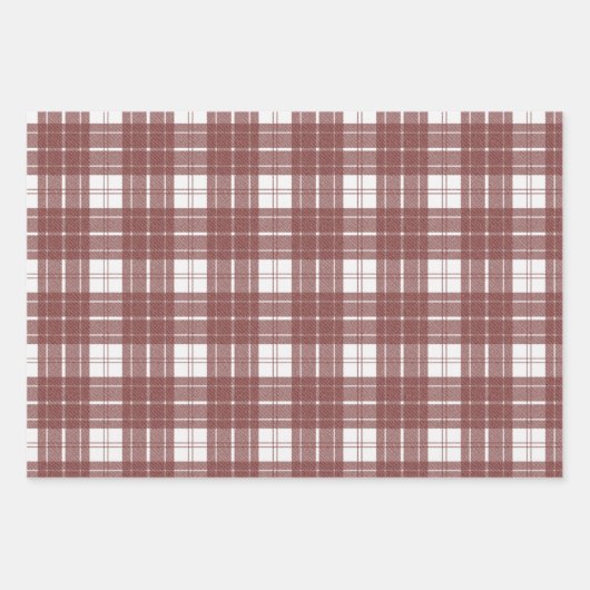 Minimalistisches Weihnachtsfest Geschenkpapier Set (Vorderseite 3)