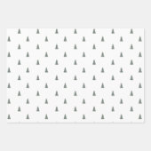 Minimalistisches Weihnachtsfest Geschenkpapier Set (Vorderseite 2)
