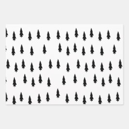 Minimalistisches Weihnachtsgebäck Geschenkpapier Set